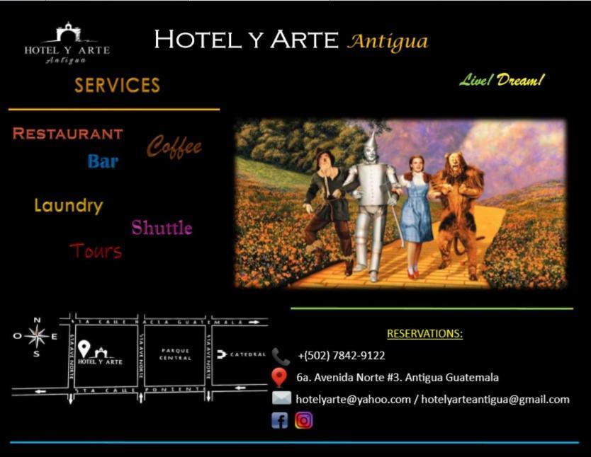 Hotel Y Arte Norte Antigua Eksteriør billede